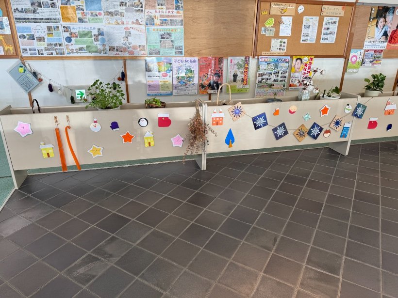 ロビーのチラシ・装飾